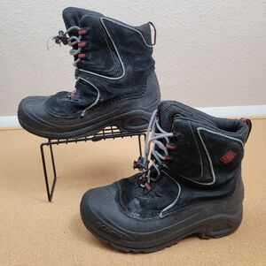 Columbia 100 Grams Waterproof Winter Snow Boots Sz 5 Big Boys